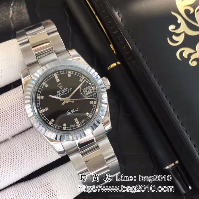 勞力士ROLEX 316L精鋼表殼 全自動機械 男士腕表 WSS0043